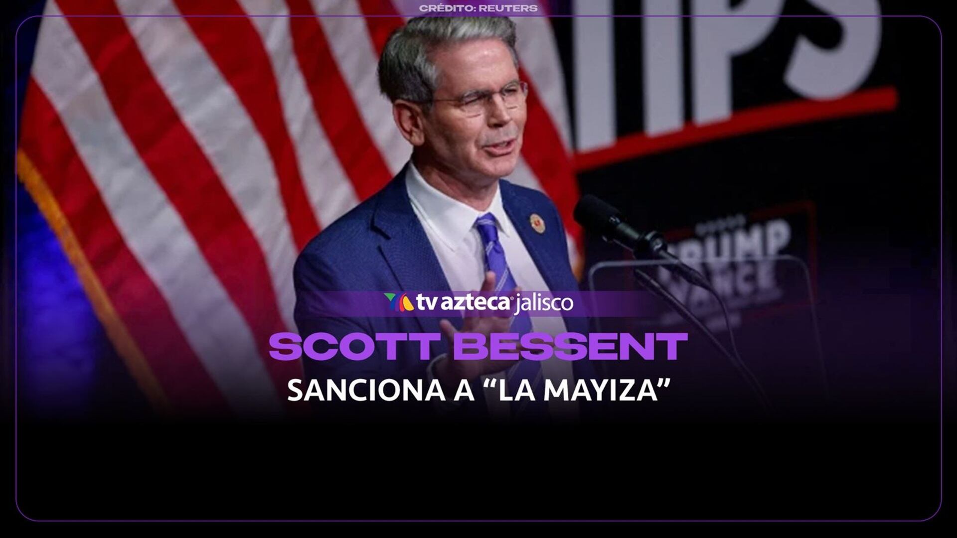 Estados Unidos golpea las finanzas de ‘La Mayiza’; bloquean bienes y cuentas de operadores y políticos