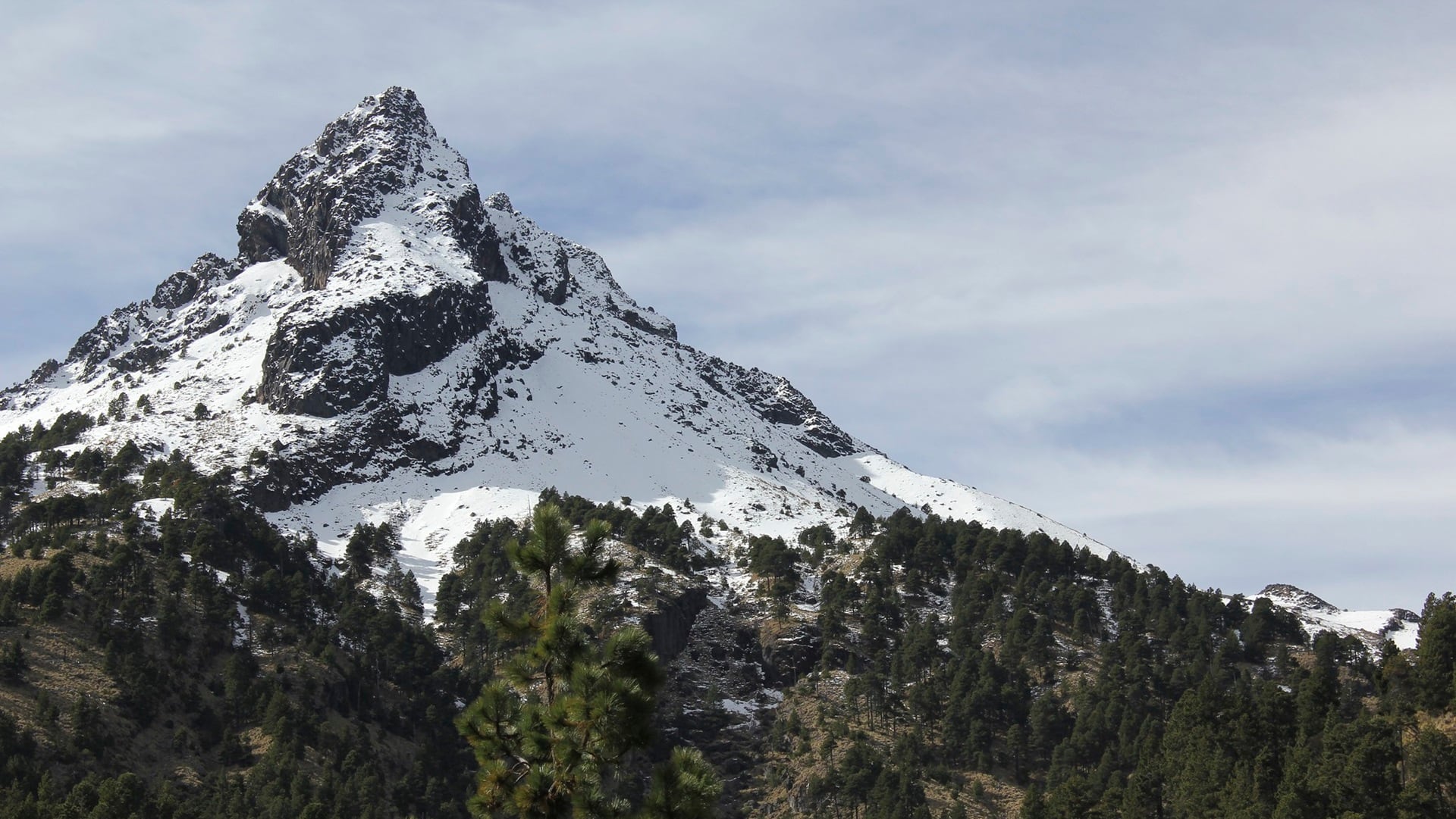 ¡Atención! Confirman caída de nieve en el Nevado de Colima