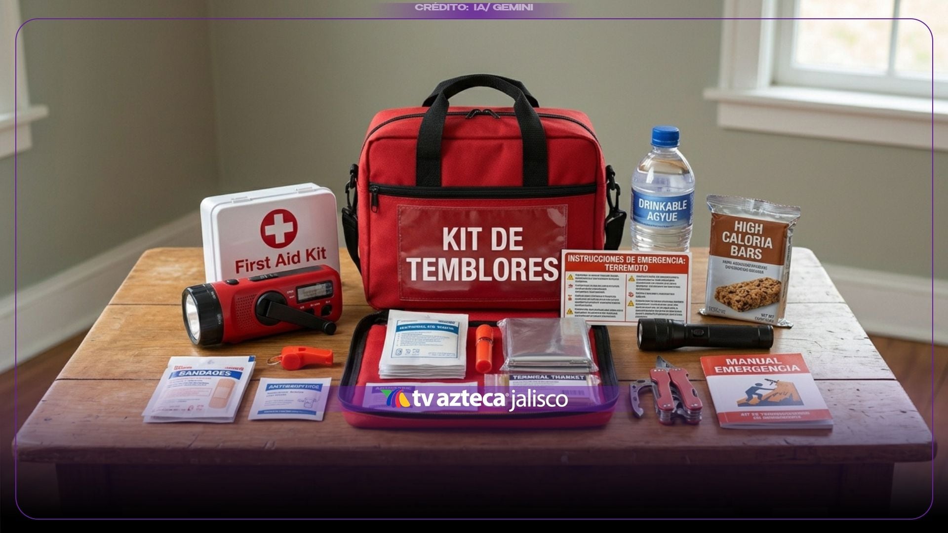 Si mañana tiembla, ¿estás listo? Estas 5 cosas pueden ayudarte
