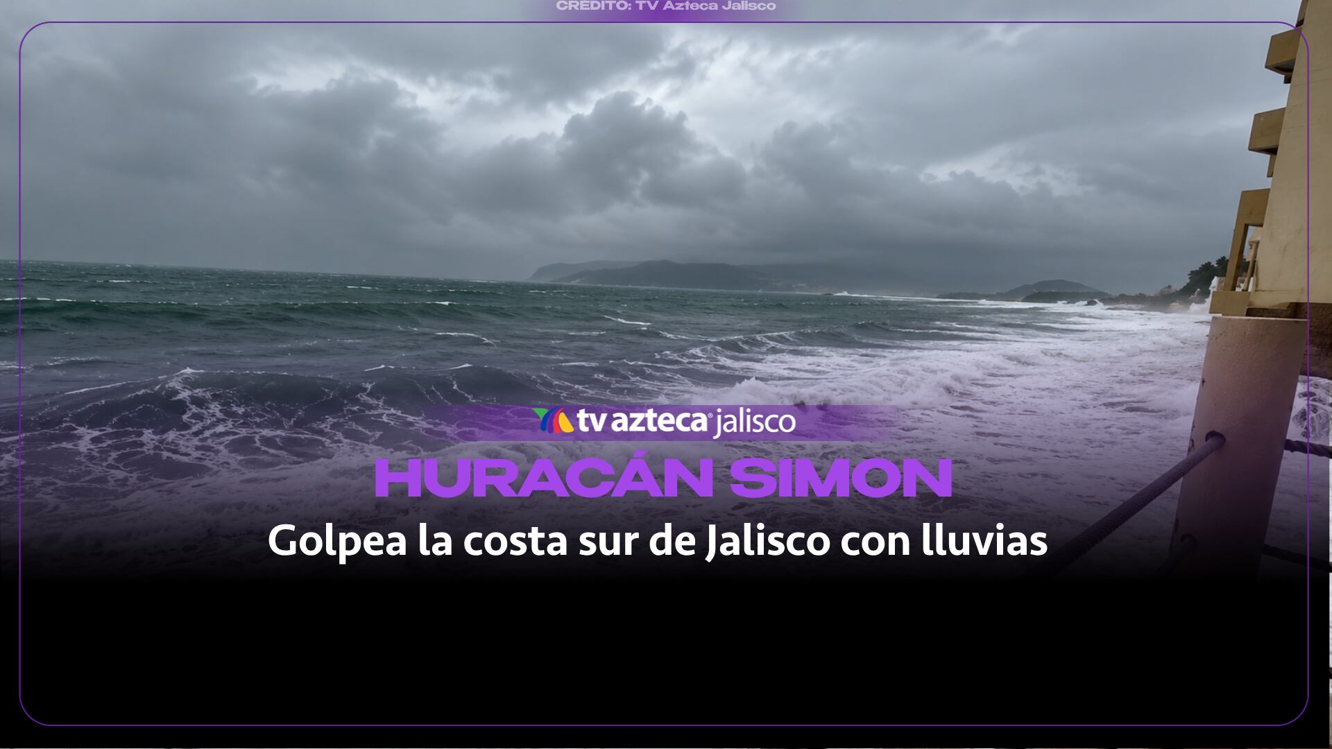 Puerto Vallarta se prepara ante los posibles efectos del huracán Simon
