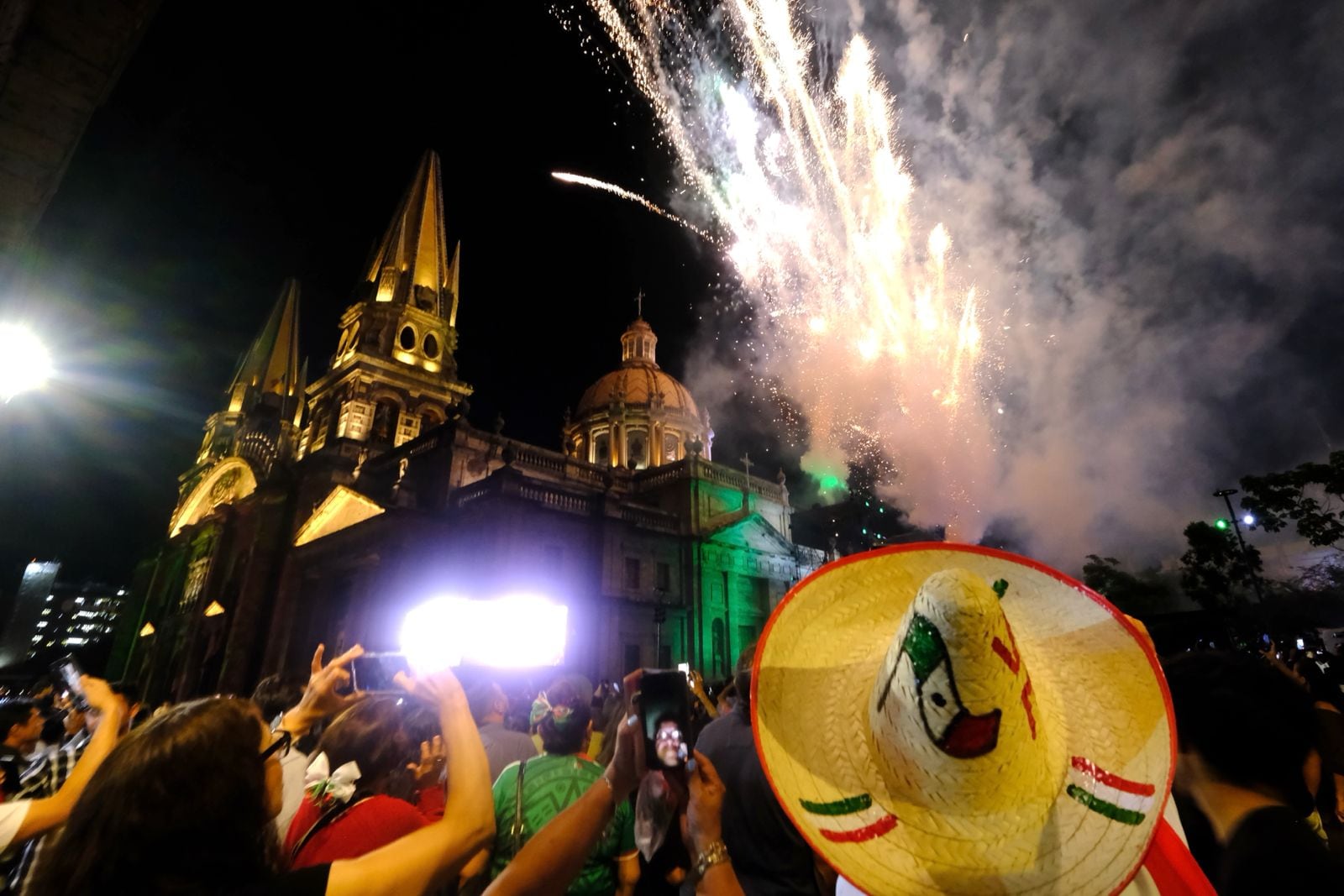 ¡Viva México! Jalisco celebró el Grito de Independencia ante 60 mil asistentes