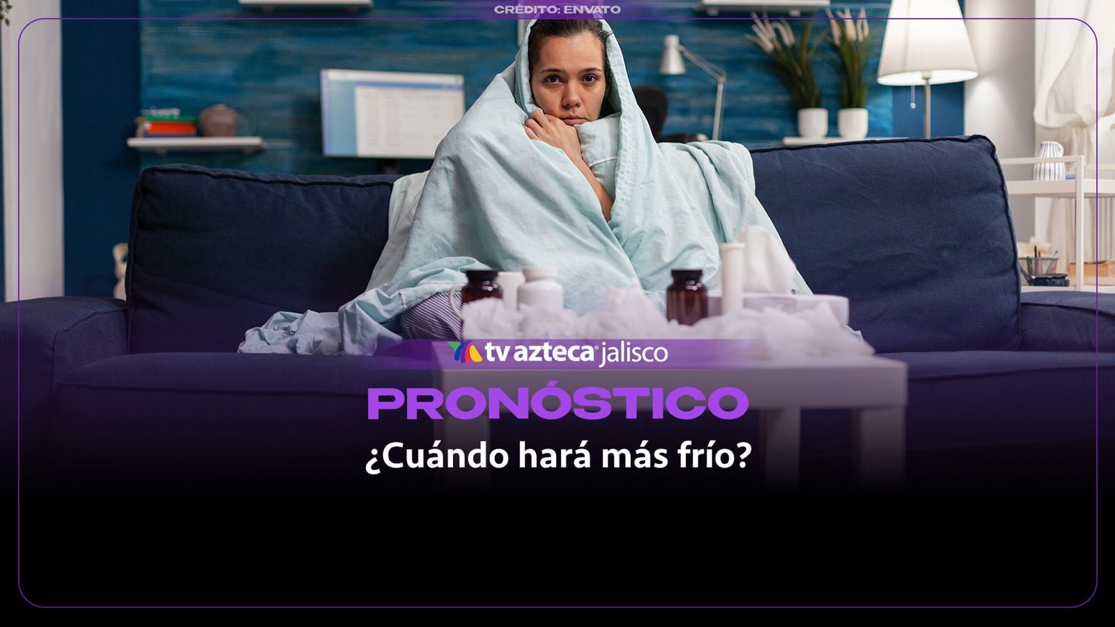 ¿A cuántos grados bajará el termómetro? Este será el DÍA MÁS FRÍO de la semana en Guadalajara