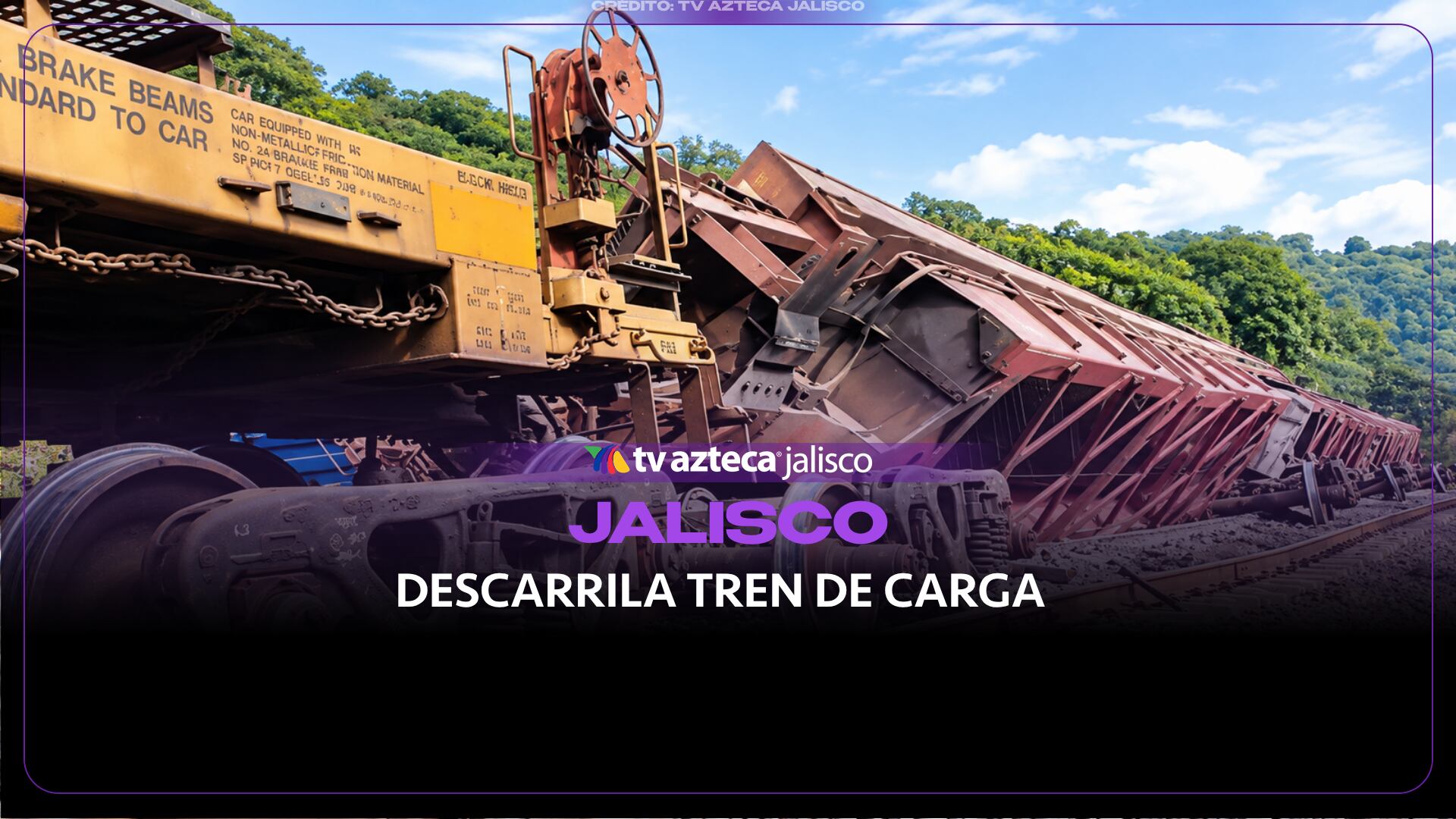 Tragedia en Tonila: descarrila tren de carga y deja dos muertos y tres lesionados