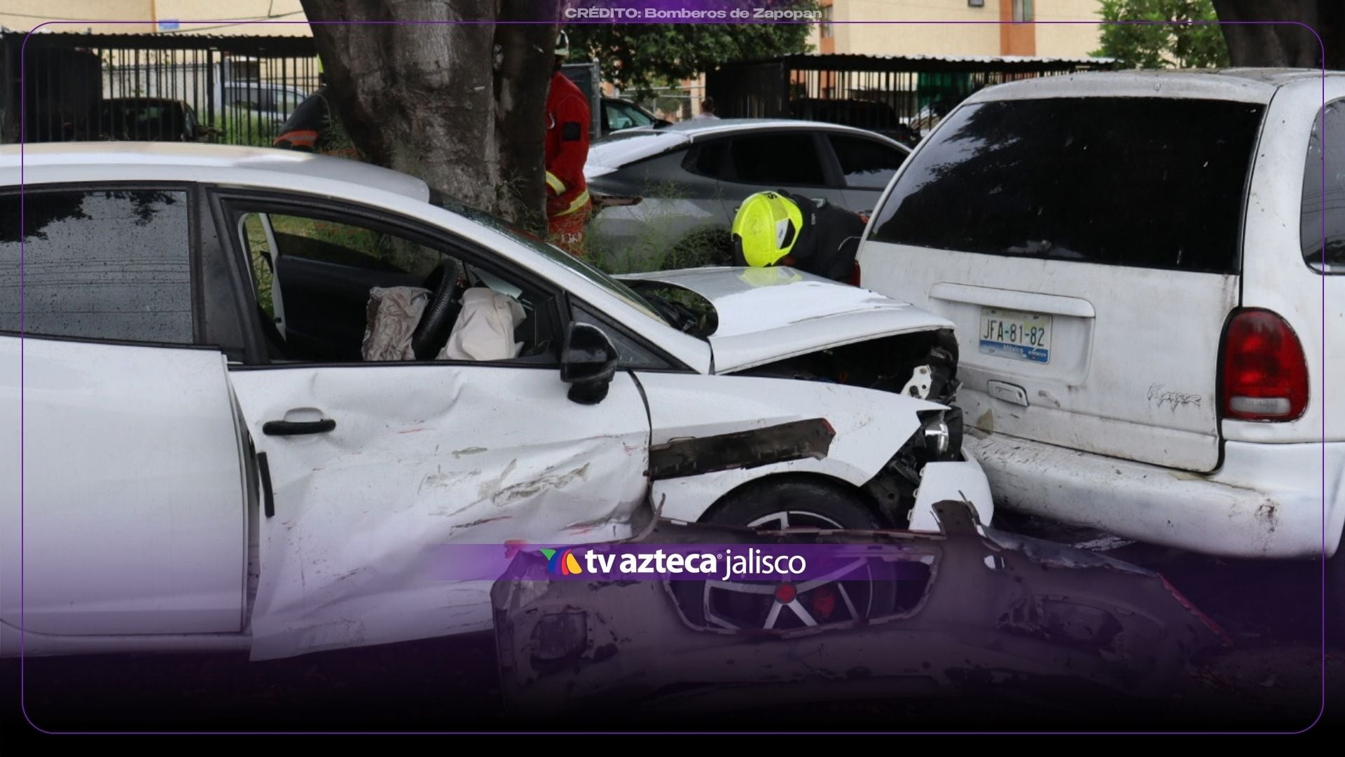ÚLTIMA HORA | Se registra un FUERTE choque en la colonia Altagracia, en Zapopan; ¿hay lesionados?