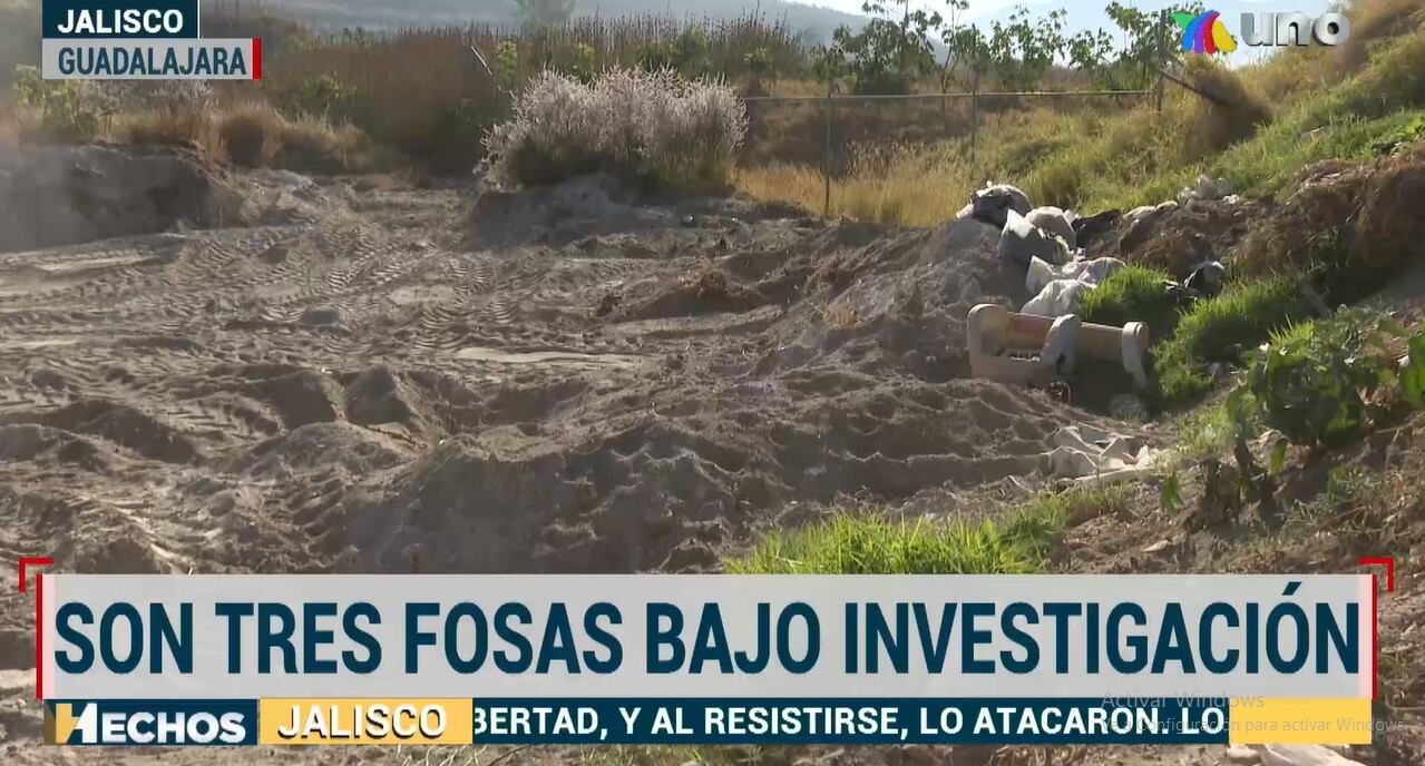 Tres fosas clandestinas continúan en investigación en Tlajomulco